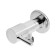 Corner Corner Zein English, 1/2 "x 1/2", crane bugs brass, stainless steel, chrome