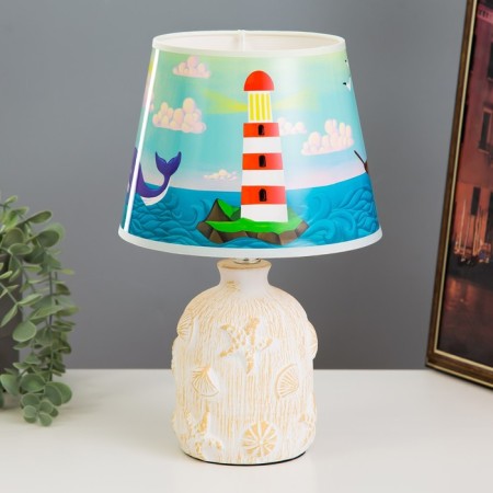 Table lamp "Sea Coast" E14 15W 20x20x32.5 cm Risalux