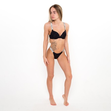 Female set (top and panties), black color, size 80V-5