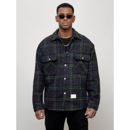 Male windbreaker, size 52, green color