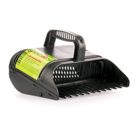 Fruit collector, with a pen, plastic, black