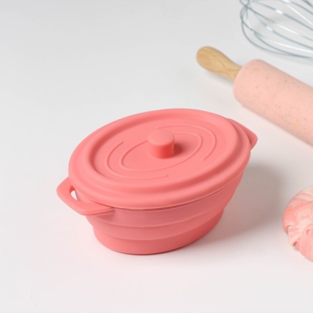 Kokotnitsa - Folding Dilan "Yuzi", silicone, 16.5 × 11 × 7.5 cm, color mixing.-7