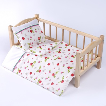 Puppet bed “God's cows”, x/b: sheet, blanket 46 × 36 cm, pillow 23 × 19 cm