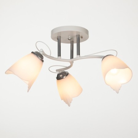 Nicole chandelier 3x15W E27 White Bayerlux-1