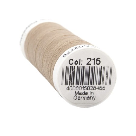 SEW-HALL thread for all materials, 200 m, 748277 (215 dark-cream-beige)-1