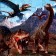 Puzzle "World of dinosaurs"