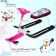 Snow -chapter "Timka Sport 1+", TS1+/B, white/black/pink color