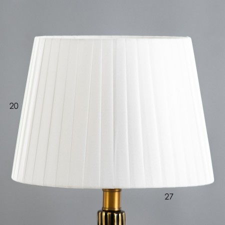 Armando table lamp E27 40W black and gold 28x28x55 cm Risalux-3