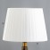 Armando table lamp E27 40W black and gold 28x28x55 cm Risalux