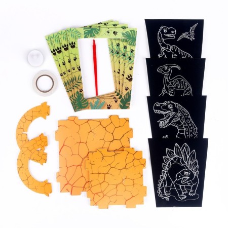 Set for creativity “Create a nightlight with engraving. Dinosaur"-2