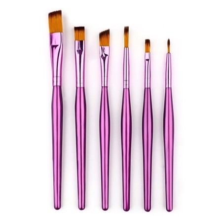 Drawing brush set 6 pcs. Synthetics are flat "Create"-1