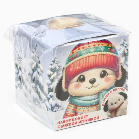 A set of sweets with a toy "Cute New Year", 250 g-7