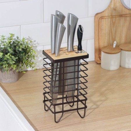 Loft standing stand “Loft”, 13 × 10.5 × 23 cm, brown color-6