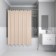 Curtain for the bathroom IDDIS, PE P01PE18I11, 200X180 cm, beige