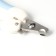 Coogers of the lateral ergonomic, hole 11 mm, blue with white