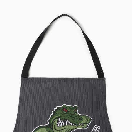 Apron Dilyana "The main in the kitchen" 70x60 cm, horn, 100% HL, 160g/m2-1