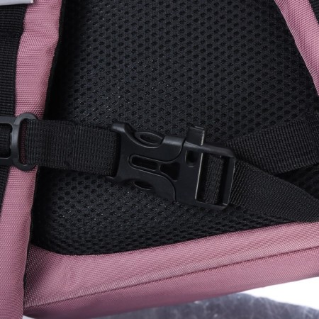 School backpack, 39 x 26 x 17 cm, Grizzly, ergonomic back, pink-8