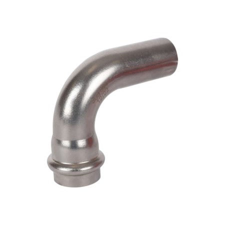 The single-range square Rommer RSS-0002-000022, VPR-NPR, D = 22 mm, 90 °, press, stainless steel. steel-2
