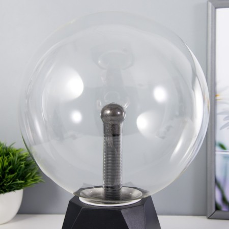 Plasma ball "Big" black 10x10x29 cm Risalux-3