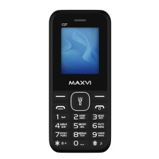 MaxVi C27 Black smartphone