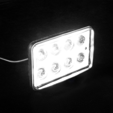 Fog Farah, 12 V, 8 LED, IP67, 6000 K, directed light-1