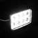Fog Farah, 12 V, 8 LED, IP67, 6000 K, directed light