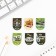 Magnetic bookmarks, 6 pcs "23.02"