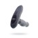 Prostate stimulator Levett Ancus, silicone, black color, 11 cm