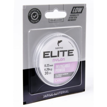 Monophile Lines Salmo Elite Fluoro Coated Nylon, diameter 0.22 mm, test 4.2 kg, 30 m-2