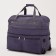 Road bag on wheels, a lightning department, with an increase, 2 outer pockets, a long belt, the color is gray