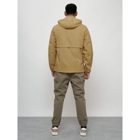 Sports male jacket, size 52, beige color-3