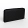 Women's wallet with lightning, black color