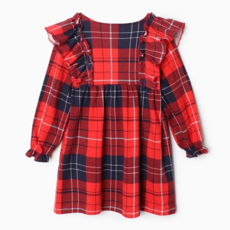 Baby dress with ruffles KAFTAN "CENT" R.34 (122-128 cm)-10