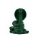 Interior candle in the box "Snake on Coins", Green, 78 x 61 x 52
