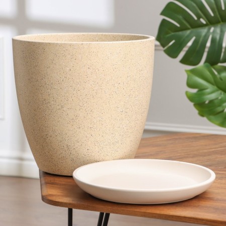 Flower Pot "Sand Beige Budo No. 7", 13 l-1
