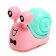 Clothing toy "Snail", light effects, MIX colors