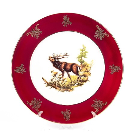 Plate plate Cmielow Astra "Red Hunt", D = 27 cm