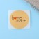 Craft stickers in the rollmade roll, 500 pcs, 2.5 x 2.5 cm