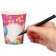 Paper glass "Happy Birthday!", 250 ml, cats aristocrats