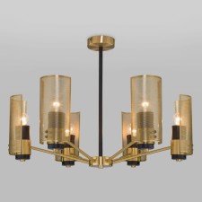 Ceiling chandelier with metal ceiling Grino, 60W, E14, 60x60x45 cm