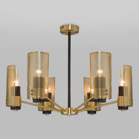 Ceiling chandelier with metal ceiling Grino, 60W, E14, 60x60x45 cm
