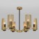 Ceiling chandelier with metal ceiling Grino, 60W, E14, 60x60x45 cm