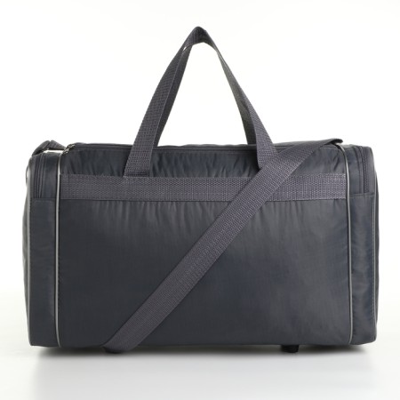Sports bag with lightning, 3 outer pockets, color gray color-1