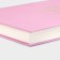 Interviewing A5, 144 sheets, solid cover, pink textiles