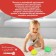 A set of developing tactile balls "Pizza", with a squeak, 3 pcs, crumb I