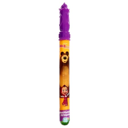 Soap bubbles "Masha and the Bear" flask in a thermal switch, 60 ml-4