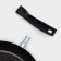 ALFA pan, D = 28 cm, removable handle, glass cover, anti -stick coating, burgundy color