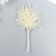 Artificial plant for creativity "Juniper" 1 bouquet = 10 branches white 15 cm