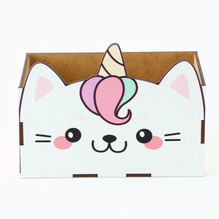 Organizer for the Office "White Cat"-4