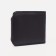 Male purse on the button, black color